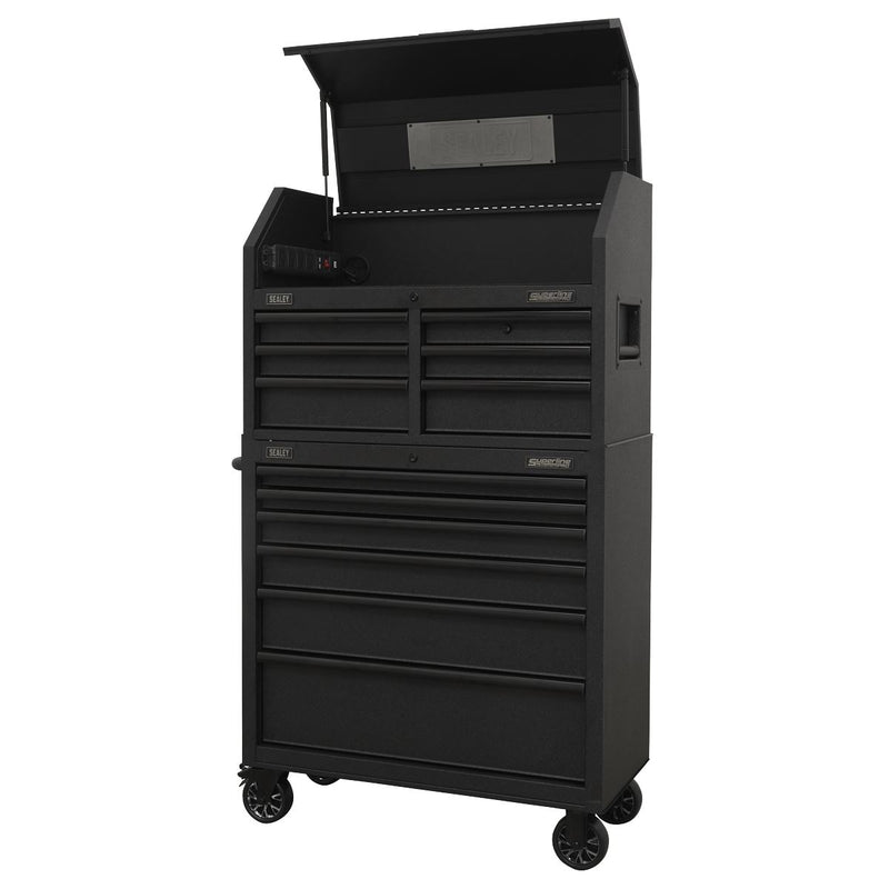 Sealey Superline PRO&reg; Tool Chest Combination with Power Bar 12 Drawer AP36BESTACK