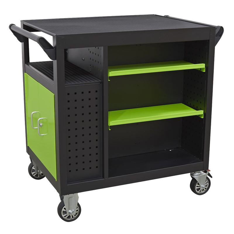 Sealey Premier&trade; Mobile Workstation with 7 Drawers & Cupboard 920mm AP36MWS