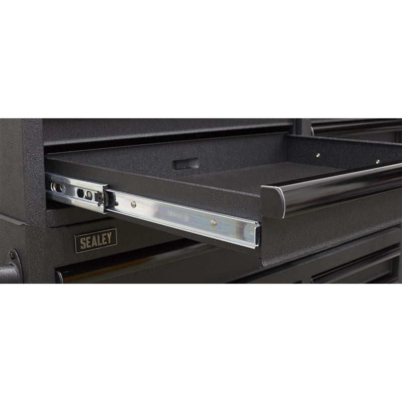 Sealey Superline PRO&reg; Black Edition Topchest with 6 Soft Close Drawers & Power Strip 1030mm AP4106BE