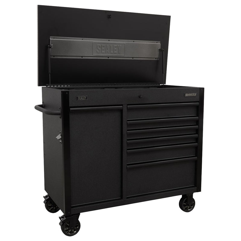 Sealey Superline PRO&reg; Mobile Tool Cabinet with Power Tool Charging Drawer 1120mm AP4206BE