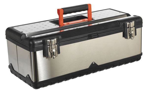 Sealey Stainless Steel Toolbox 580mm with Tote Tray AP580S