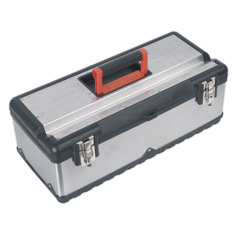 Sealey Stainless Steel Toolbox 580mm with Tote Tray AP580S