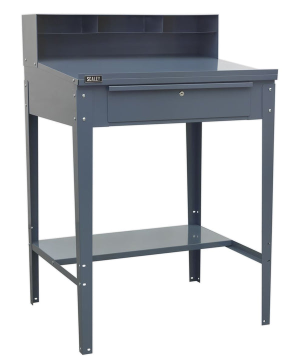 Sealey AP875 Industrial Workstation 1 Drawer - Grey