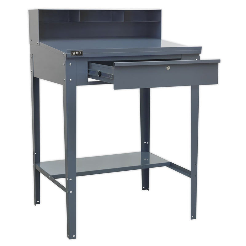 Sealey AP875 Industrial Workstation 1 Drawer - Grey