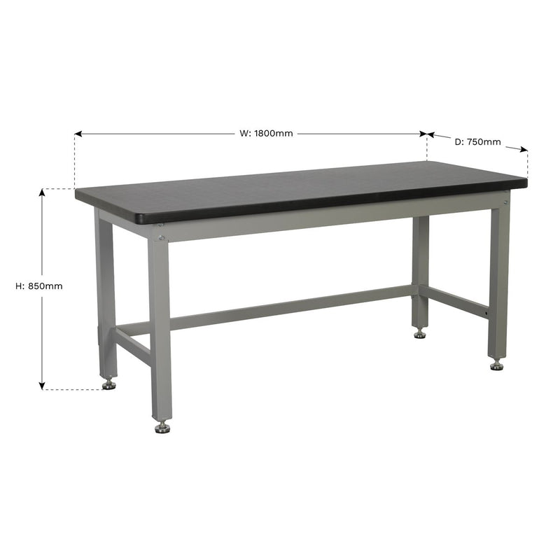 Sealey Premier Industrial&trade; Steel Workbench 1.8m API1800