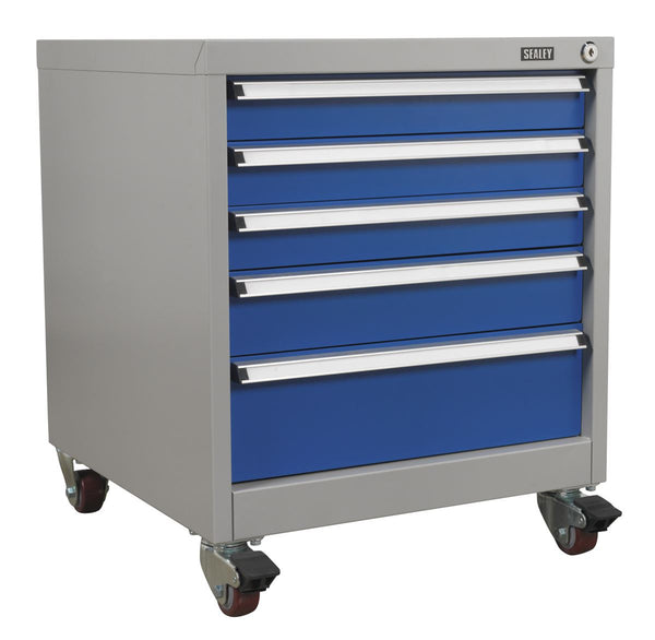 Sealey Premier Industrial&trade; Mobile Industrial Cabinet 5 Drawer API5657B