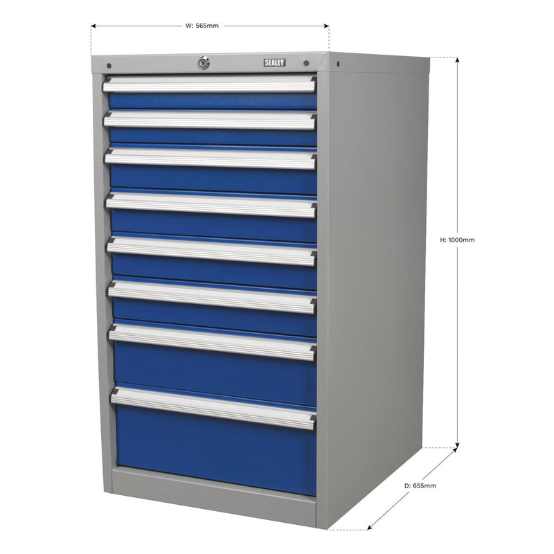 Sealey Premier Industrial&trade; Industrial Cabinet 8 Drawer API5658