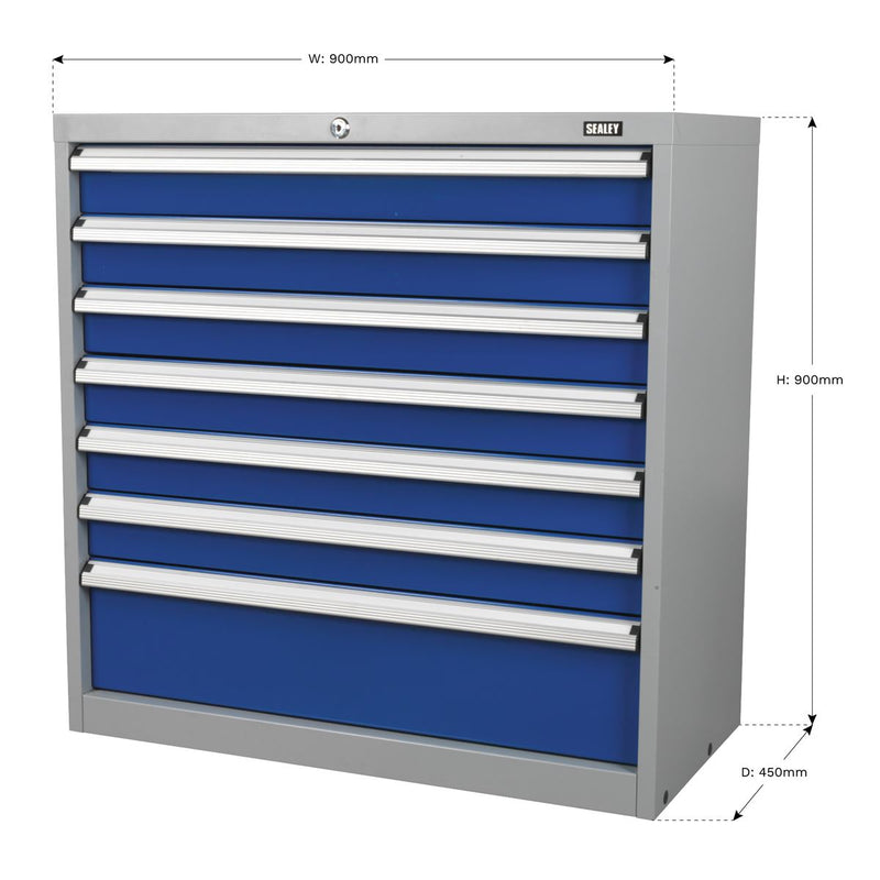 Sealey Premier Industrial&trade; Cabinet 7 Drawer API9007