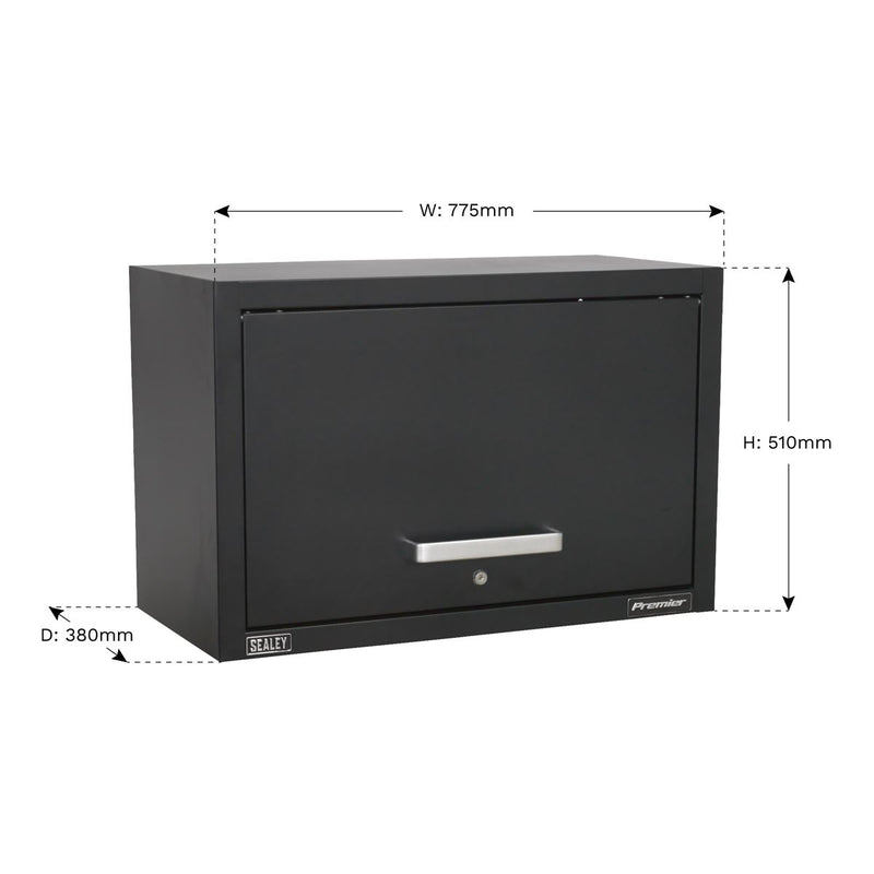 Sealey Premier&trade; Heavy-Duty Modular Wall Cabinet 775mm APMS13