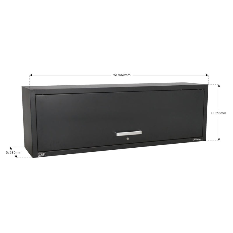 Sealey Premier&trade; Heavy-Duty Modular Wall Cabinet 1550mm APMS14