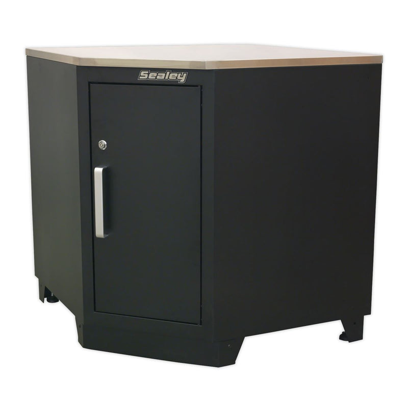 Sealey Premier&trade; Heavy-Duty Modular Corner Floor Cabinet 930mm APMS15