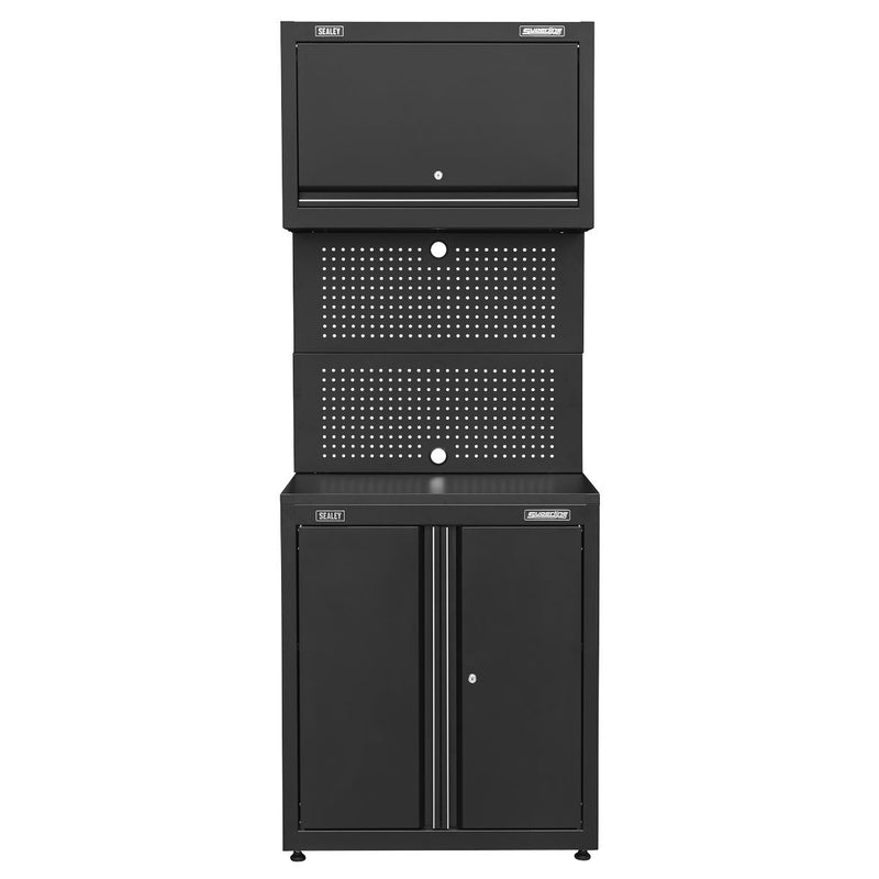 Sealey Superline PRO&reg; Rapid-Fit 2 Door Cabinet & Wall Cupboard APMS2HFP