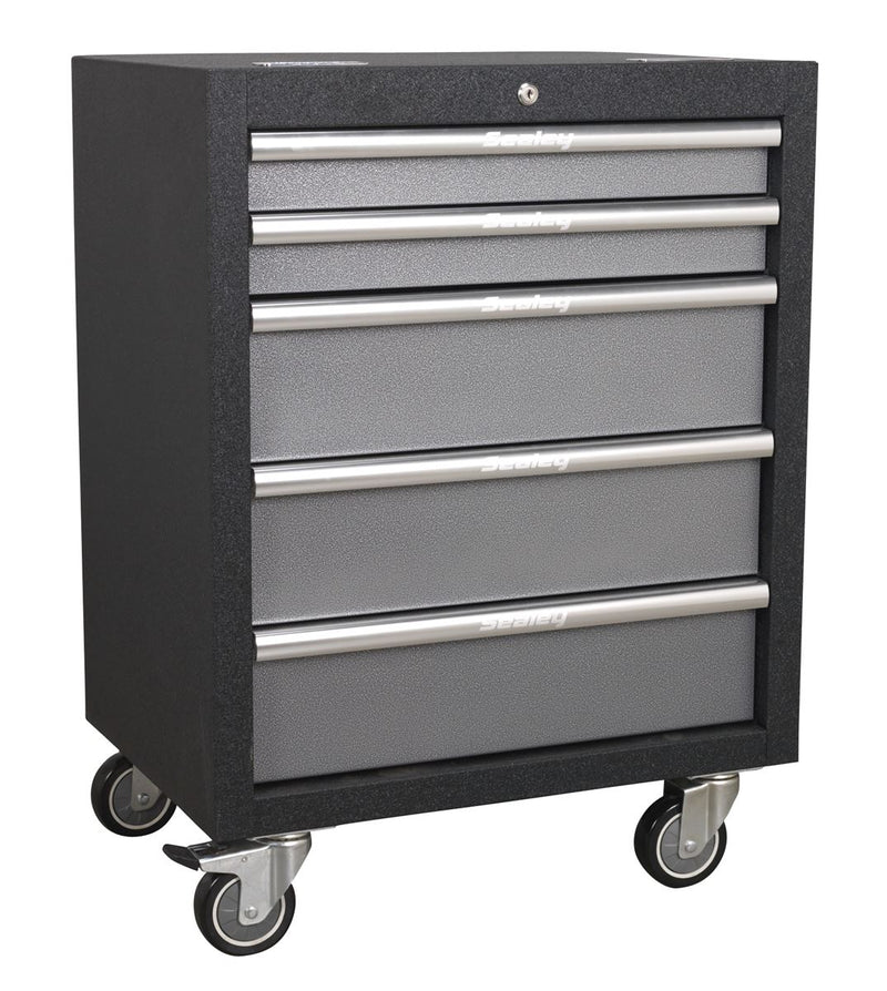 Sealey Superline PRO&reg; Modular Mobile Cabinet 5 Drawer 650mm APMS58