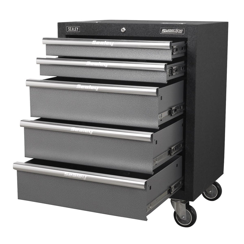 Sealey Superline PRO&reg; Modular Mobile Cabinet 5 Drawer 650mm APMS58