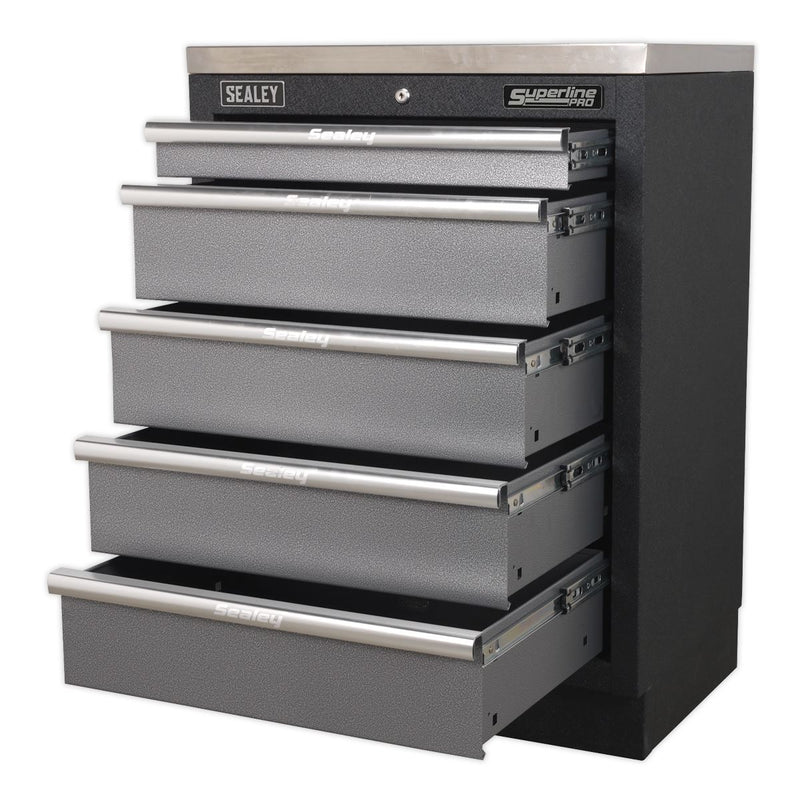 Sealey Superline PRO&reg; Modular Cabinet 5 Drawer 680mm APMS59