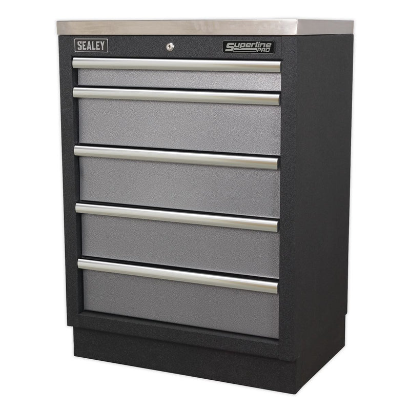 Sealey Superline PRO&reg; Modular Cabinet 5 Drawer 680mm APMS59