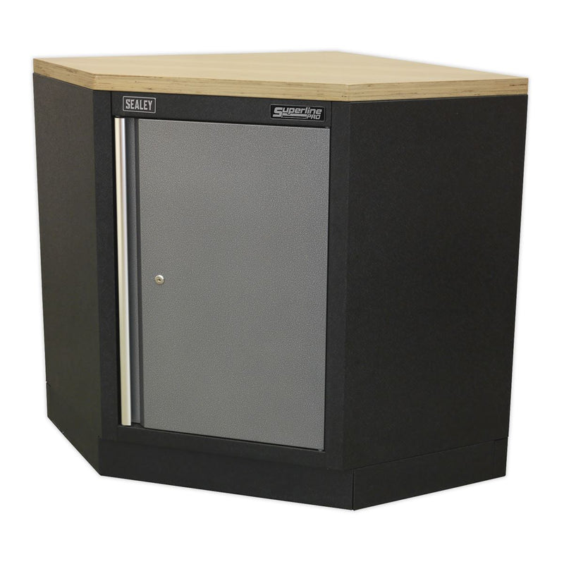 Sealey Superline PRO&reg; Modular Corner Floor Cabinet 865mm APMS60