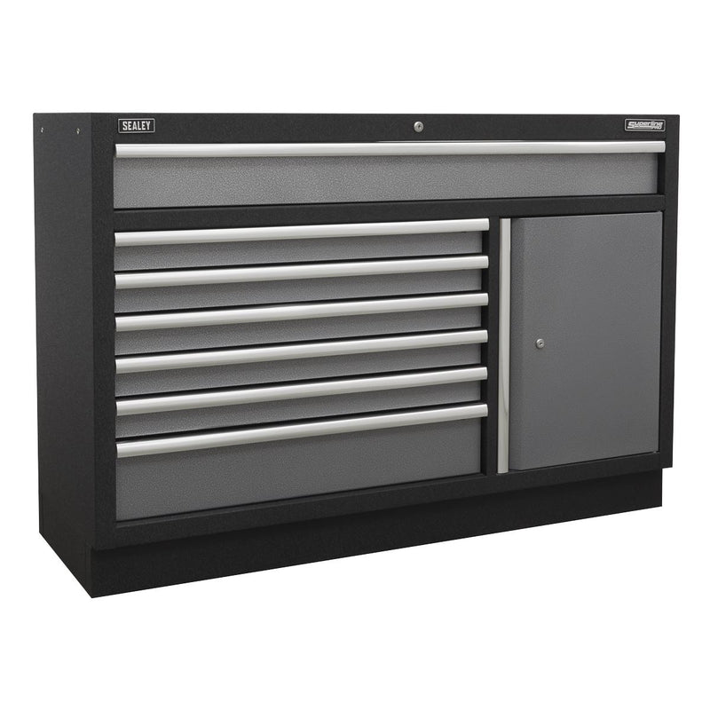 Sealey Superline PRO&reg; Modular Floor Cabinet 7 Drawer 1360mm APMS64