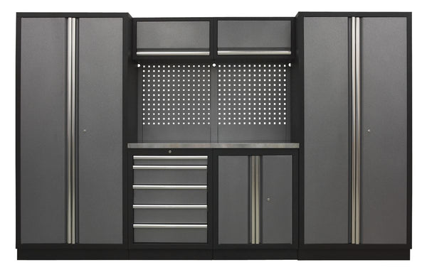 Sealey APMSSTACK04SS Modular Storage System Combo - Stainless Steel Worktop