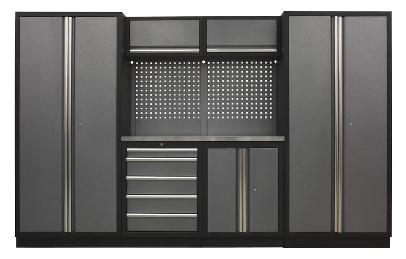 Sealey APMSSTACK04SS Modular Storage System Combo - Stainless Steel Worktop