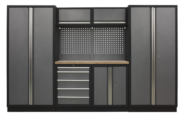 Sealey APMSSTACK04W Modular Storage System Combo - Pressed Wood Worktop