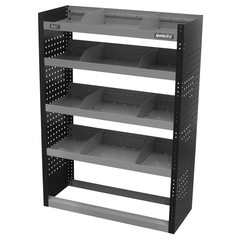 Sealey Superline PRO&reg; Modular Flat Shelf Van Storage Unit 925mm APMSV01