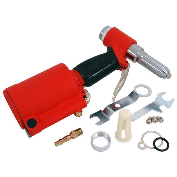 Air Rivet Gun Hydraulic Riveter Steel Aluminium 2.4mm 3.2mm 4.0mm 4.8mm AT075