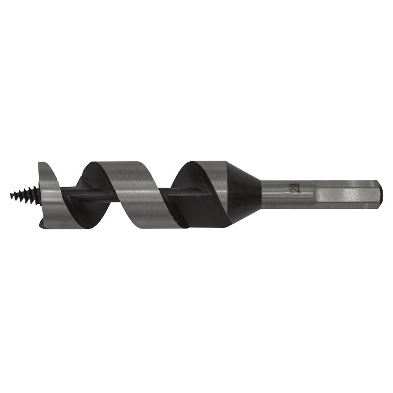 Sealey Auger Wood Drill Bit 28 x 155mm AW28x155