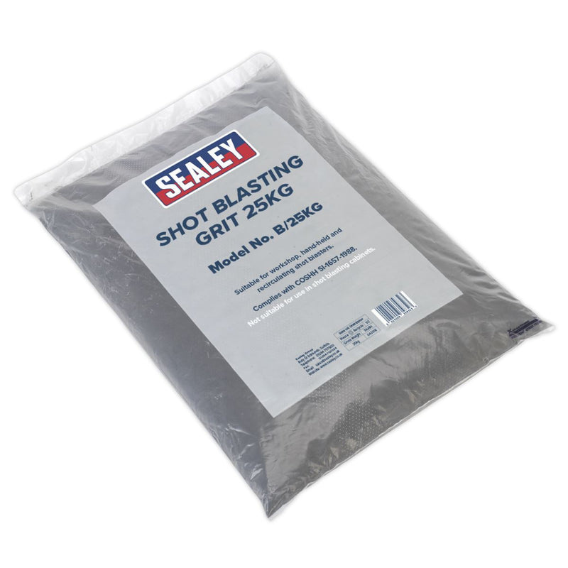 Sealey Shot Blasting Grit Bag 25kg B/25KG