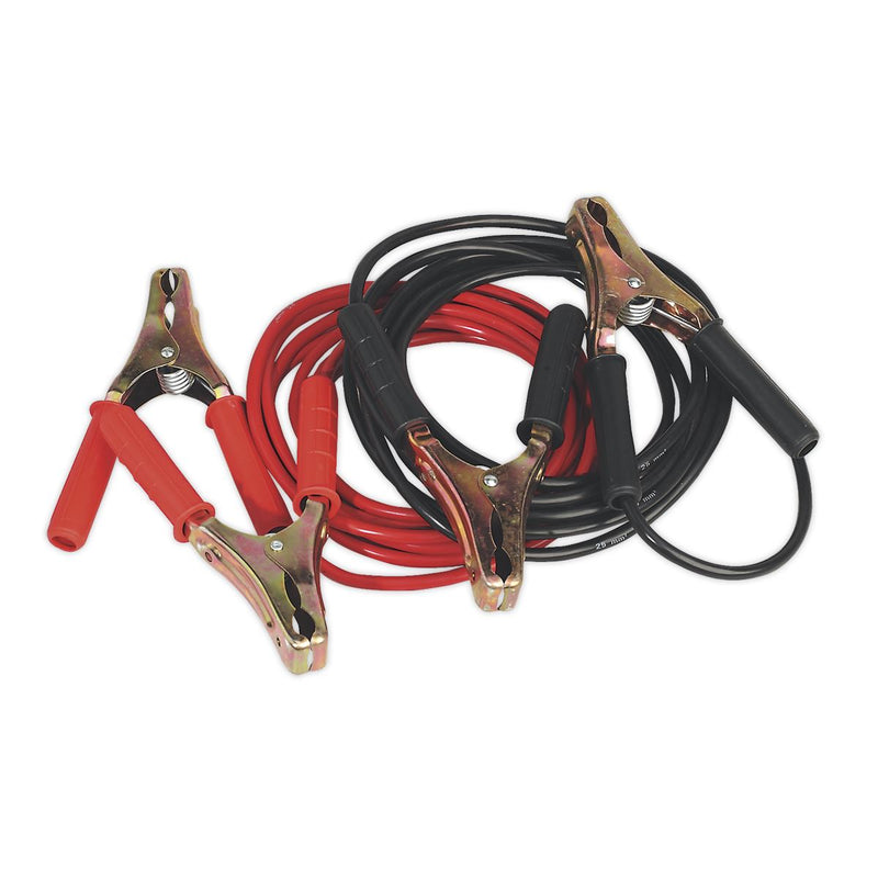 Sealey Booster Cables Heavy-Duty - 25mm� x 5m Copper 600A BC25/5/HD