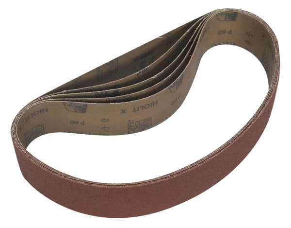 Sealey BG150B60G Sanding Belt 50 x 686mm 60Grit Pack of 5