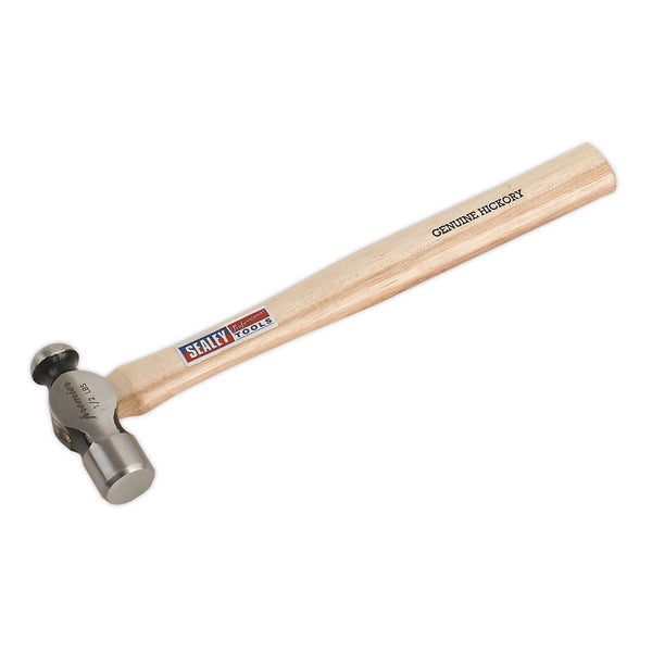 Sealey Premier Ball Pein Hammer with Hickory Shaft 8oz BPH08