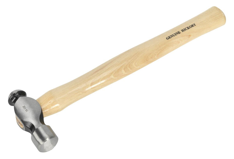 Sealey Premier Ball Pein Hammer with Hickory Shaft 1lb BPH16