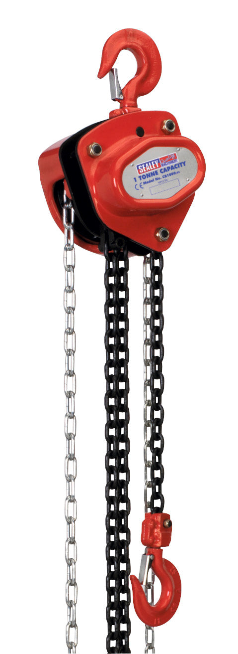 Sealey Chain Block 2.5m - 1 Tonne CB1000