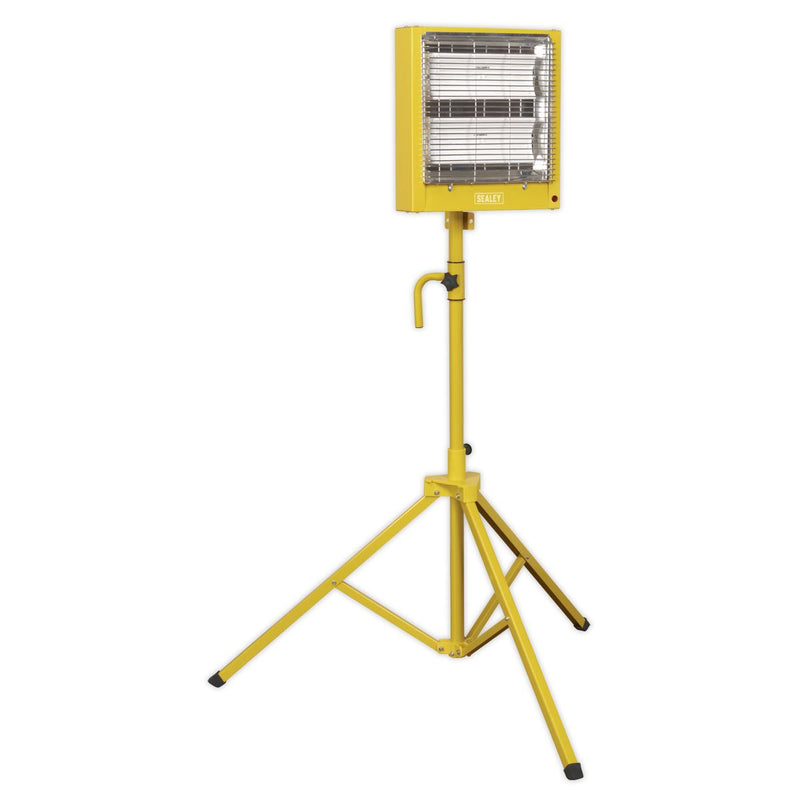 Sealey Ceramic Heater with Telescopic Tripod Stand 1.4/2.8kW - 110V CH28110VS