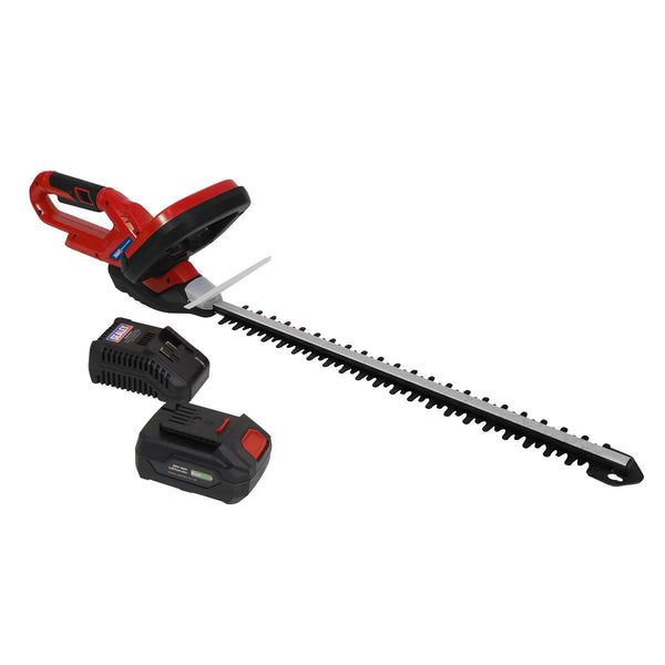 Sealey SV20 Series Cordless Hedge Trimmer 20V 4Ah with Battery & Charger CHT20VCOMBO4