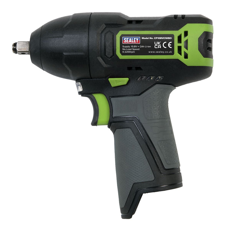 Sealey Cordless Impact Wrench 3/8"Sq Drive 10.8V SV10.8 Series - Body Only CP108VCIWBO