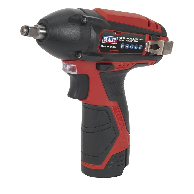 Sealey SV12 Series 3/8"Sq Drive Cordless Impact Wrench 12V - Body Only CP1204