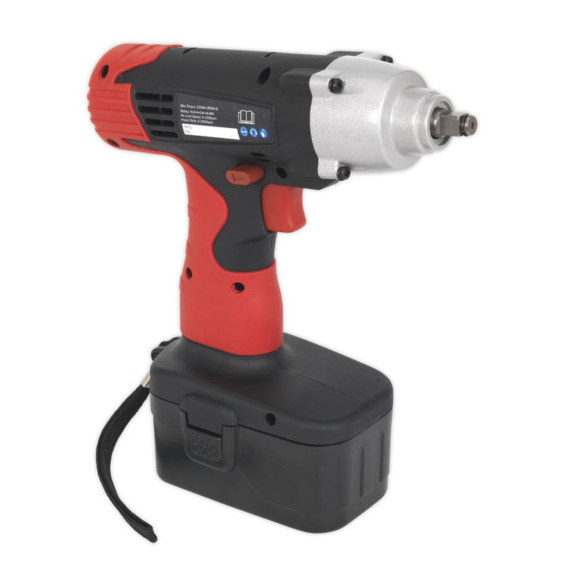 Sealey CP1440MH Cordless Impact Wrench 14.4V 2Ah Ni-MH 3/8"Sq Drive 150lb.ft