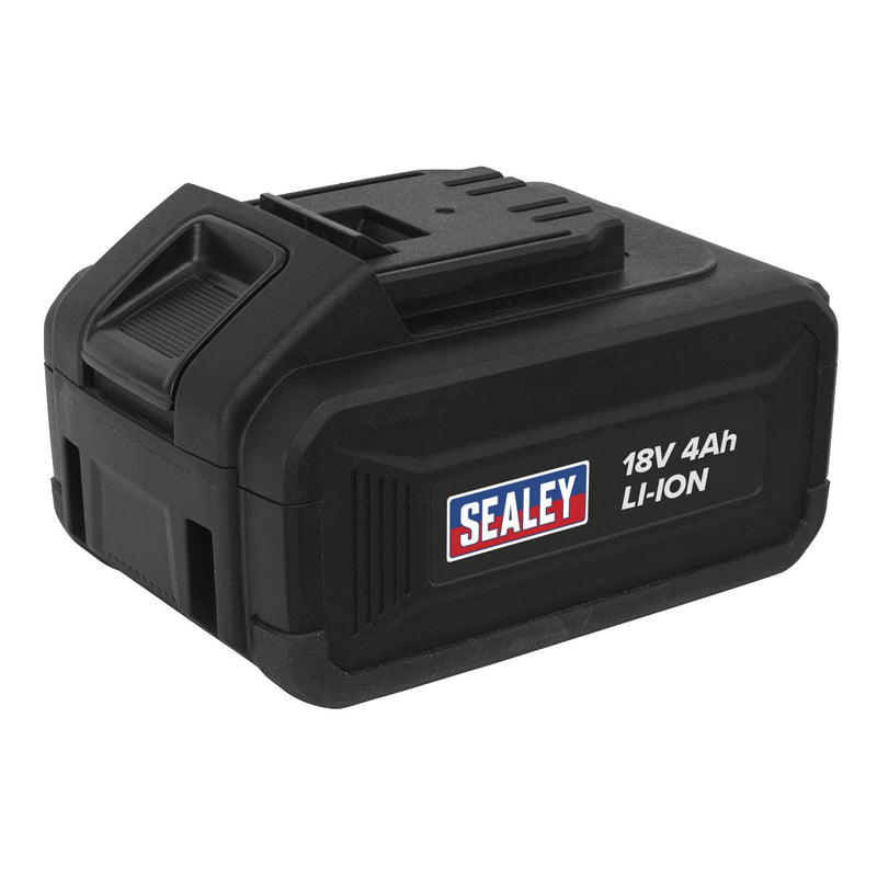 Sealey Power Tool Battery 18V 4Ah Lithium-ion for CP1812 CP1812BP