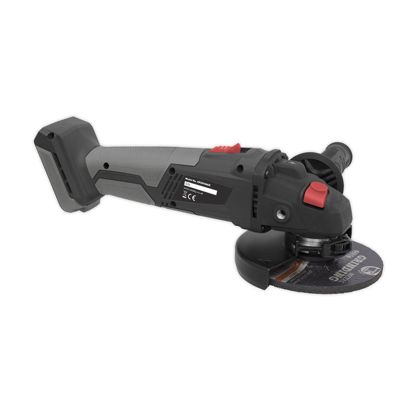 Sealey Premier SV20 Series 115mm Brushless Cordless Angle Grinder 20V - Body Only CP20VAGX