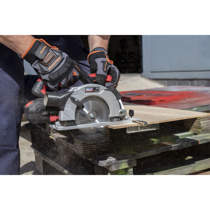 Sealey SV20 Series 150mm Cordless Circular Saw 20V - Body Only CP20VCS