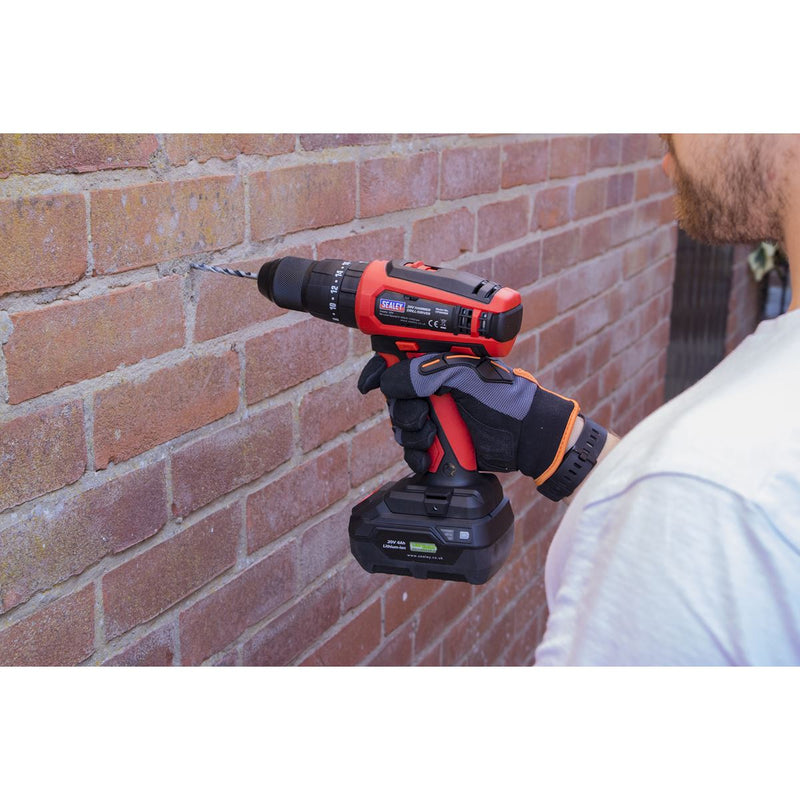 Sealey SV20 Series 13mm Cordless Combi Drill 20V - Body Only CP20VDD