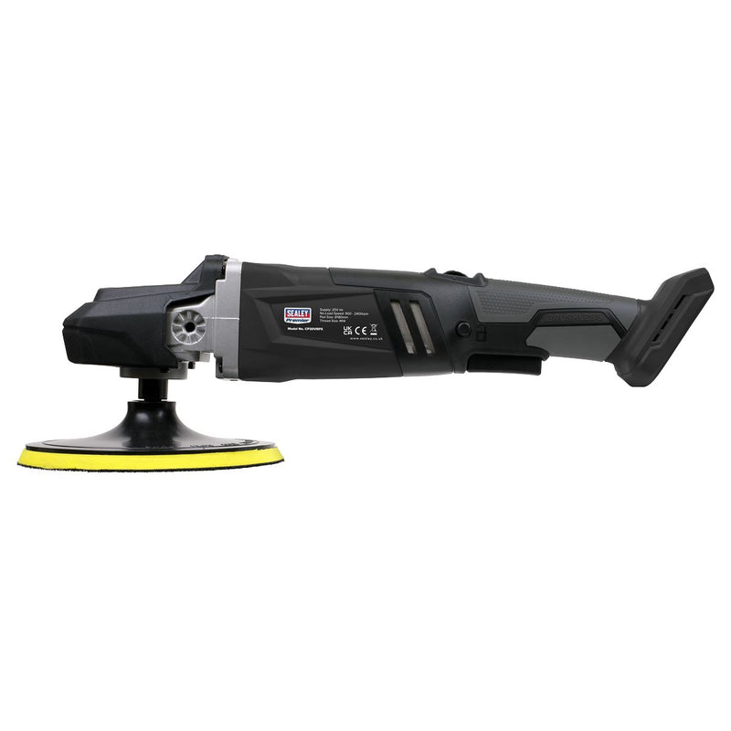 Sealey Premier SV20 Series 180mm Brushless Cordless Rotary Polisher 20V - Body Only CP20VRPX