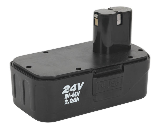 Sealey Power Tool Battery 24V 2Ah Ni-MH for CP2400MH CP2400MHBP