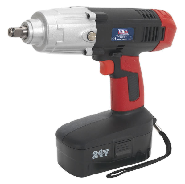 Sealey CP2450MH Cordless Impact Wrench 24V 2Ah Ni-MH 1/2"Sq Drive 410lb.ft