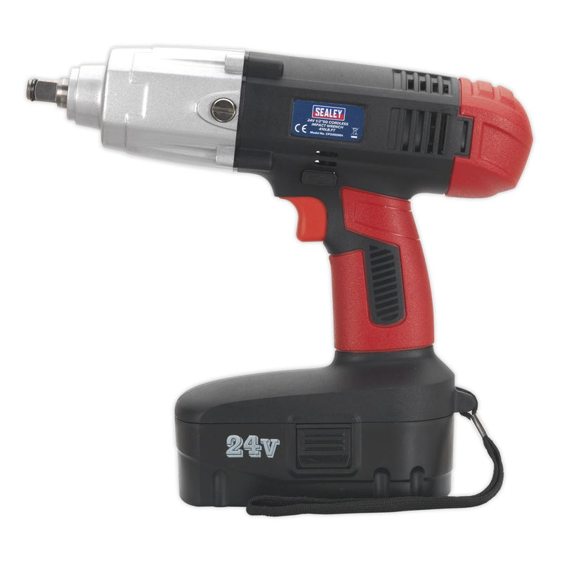 Sealey CP2450MH Cordless Impact Wrench 24V 2Ah Ni-MH 1/2"Sq Drive 410lb.ft