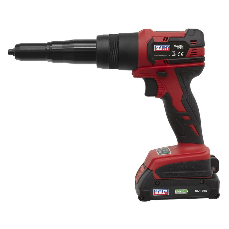 Sealey Cordless Riveter 20V 2Ah CP314