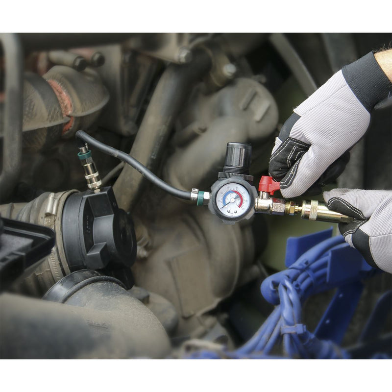 Sealey Turbo System Leakage Tester for Commercial Vehicles CV2030