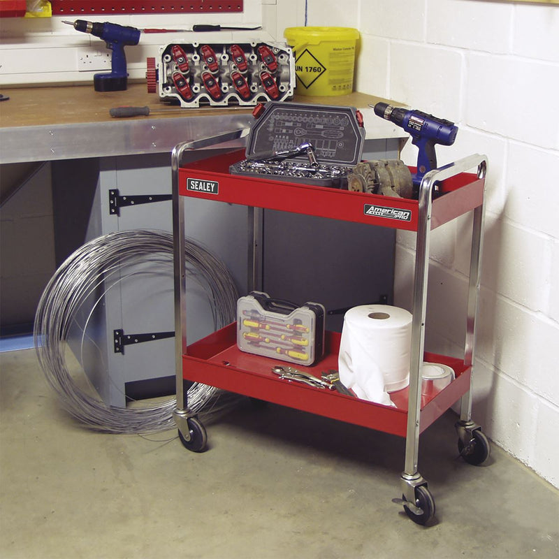 Sealey American PRO&reg; Heavy-Duty Trolley 2-Level CX102